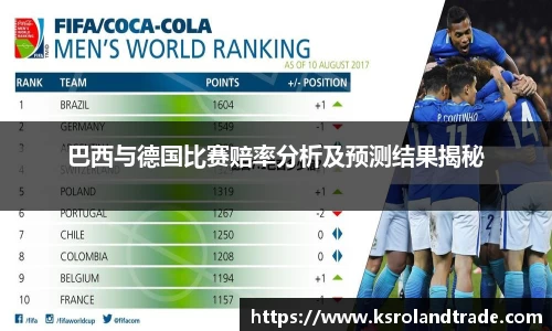 巴西与德国比赛赔率分析及预测结果揭秘