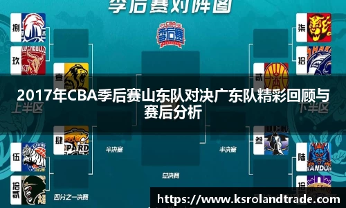 2017年CBA季后赛山东队对决广东队精彩回顾与赛后分析